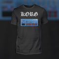 T-Shirt  - Korg Electribe 2 Blau
