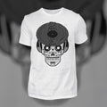 T-Shirt - Schalplatten Totenkopf