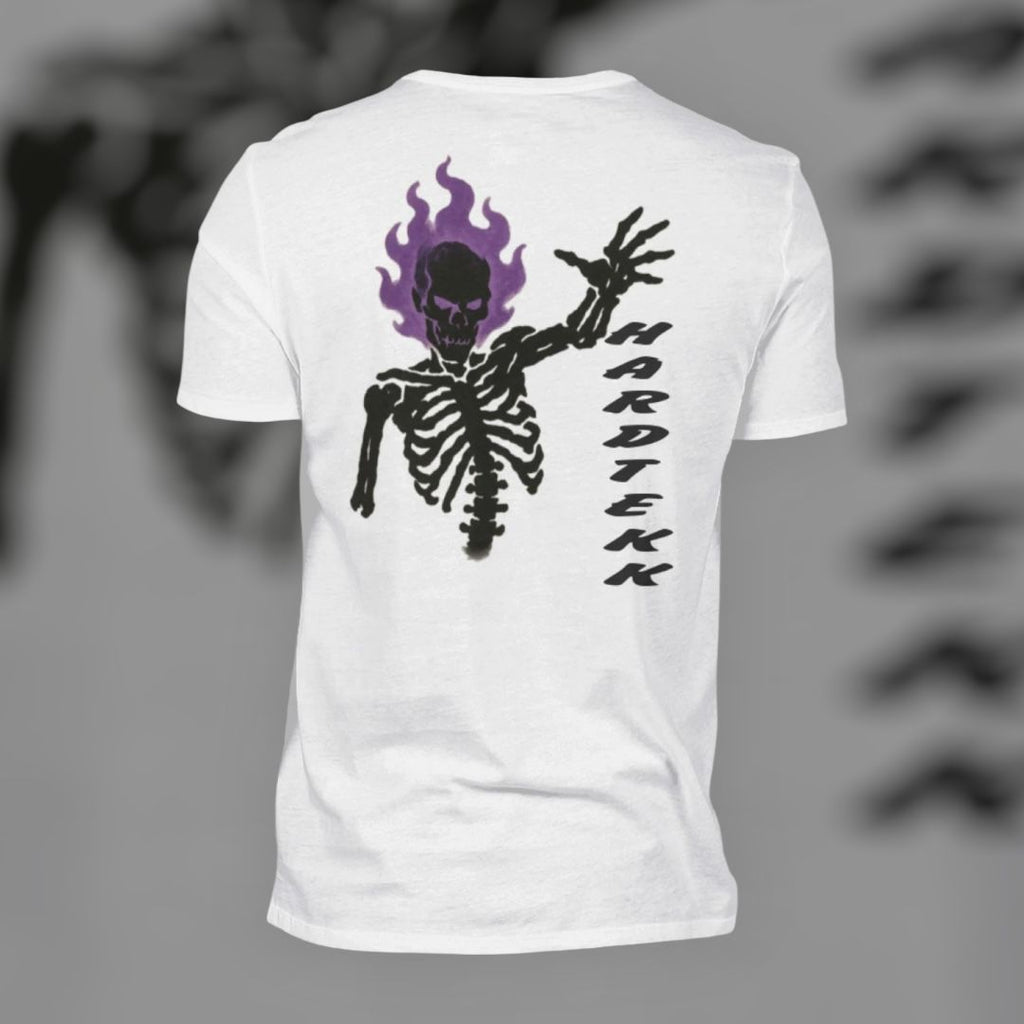 T-Shirt  - Skelett des HardTekks